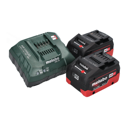Frigorifero a batteria Metabo KB 18 BL 18 V con funzione di mantenimento del calore 28 l senza spazzole + 2x batteria ricaricabile 8,0 Ah + caricabatterie