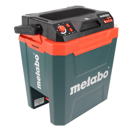 Frigorifero a batteria Metabo KB 18 BL 18 V con funzione di mantenimento del calore 28 l senza spazzole + 2x batteria ricaricabile 8,0 Ah + caricabatterie