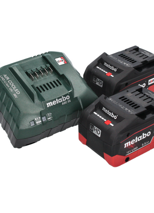 Metabo KB 18 BL Glacière sans fil 18 V avec fonction maintien au chaud 28 l Brushless + 2x batterie 5,5 Ah + chargeur