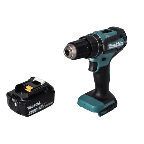 Makita DHP 485 F1 akumulatorowa wiertarko-wkrętarka udarowa 18 V 50 Nm bezszczotkowa + 1x akumulator 3,0 Ah - bez ładowarki