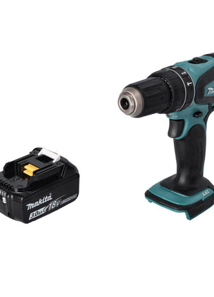 Taladro percutor inalámbrico Makita DHP 456 F1 18 V 50 Nm + 1x batería 3,0 Ah - sin cargador