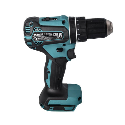 Trapano a percussione a batteria Makita DHP 485 RF 18 V 50 Nm brushless + 2x batteria ricaricabile 3,0 Ah + caricabatterie