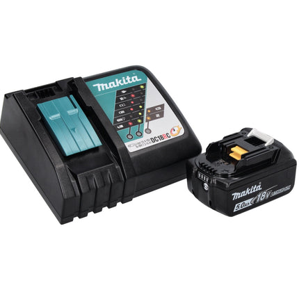 Makita DHP 456 RT1 Akku Schlagbohrschrauber 18 V 50 Nm + 1x Akku 5,0 Ah + Ladegerät