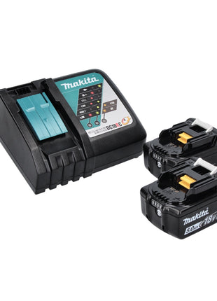 Taladro percutor inalámbrico Makita DHP 456 RT 18 V 50 Nm + 2x baterías 5,0 Ah + cargador