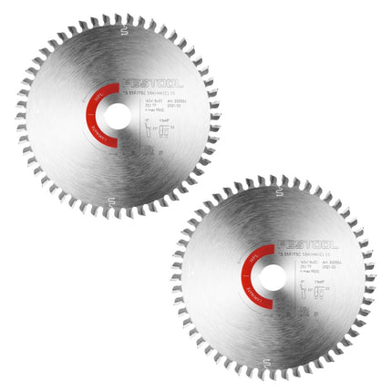 Festool Kreissägeblatt 2x Laminate/HPL HW 160 x 1,8 x 20 TF52 ( 2x 205554 ) für Tauchsägen TS 55 F, TSC 55 K & Handkreissägen HK 55, HKC 55 - Toolbrothers