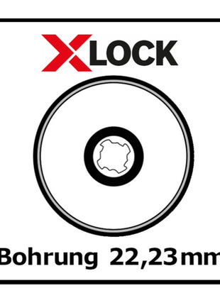 Bosch Expert for Inox & Metal gerade Trennscheiben 50 Stück X-LOCK 125 x 22,23mm  ( 50x 2608619264 ) - Toolbrothers