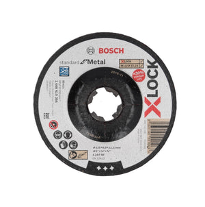 Bosch Expert X-LOCK Standard  for Metal Schruppscheibe 125 x 22,23 mm 40 Stk. ( 40x 2608619366 ) Gekröpfte Schruppscheibe