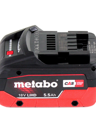 Metabo SB 18 LTX BL Q I Akku Schlagbohrschrauber 18 V 130 Nm Brushless + 1x Akku 5,5 Ah + metaBOX - ohne Ladegerät