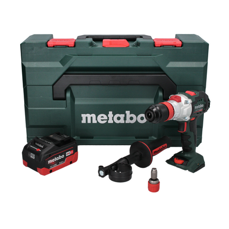 Metabo SB 18 LTX BL Q I Akku Schlagbohrschrauber 18 V 130 Nm Brushless + 1x Akku 8,0 Ah + metaBOX - ohne Ladegerät