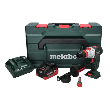 Metabo SB 18 LTX BL Q I Akumulatorowa wiertarko-wkrętarka udarowa 18 V 130 Nm bezszczotkowa + 1x akumulator 8,0 Ah + ładowarka + metaBOX