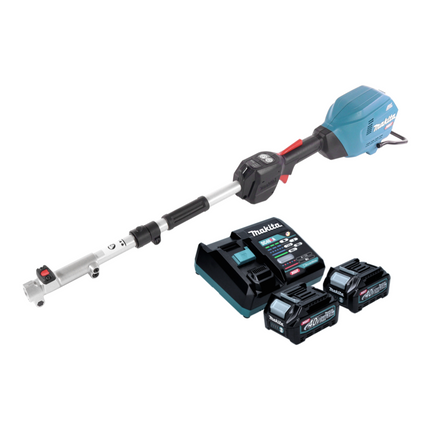 Makita UX 01 GD2 Batteria multifunzione 40 V max. XGT Brushless + 2x batteria 2,5 Ah + caricabatterie
