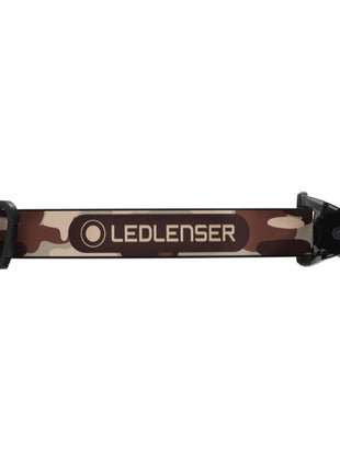 Ledlenser MH4 LED Lampe frontale 400 lm IPX4 Noir/Sable (502152) + 1x Batterie + 1x Câble de charge