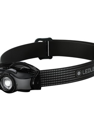 Ledlenser MH5 LED Lampe frontale 400 lm IPX4 Noir / Gris ( 502147 ) + 1x Batterie +Câble de charge