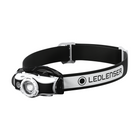 Ledlenser MH5 LED Lampe frontale 400 lm IPX4 Blanc/Noir ( 502146 ) + 1x Batterie + Câble de charge