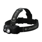 Ledlenser MH8 LED Stirnlampe 600 lm IPX4 Schwarz ( 502156 ) + 1x Akku + 1x Ladekabel