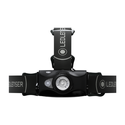 Ledlenser MH8 LED Lampada frontale 600 lm IPX4 nera ( 502156 ) + 1x Batteria + 1x Cavo di carica