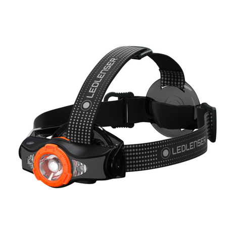 Linterna frontal LED Ledlenser MH11 1000 lm IPX4 negro / naranja (502166) + 1x batería + 1x cable de carga