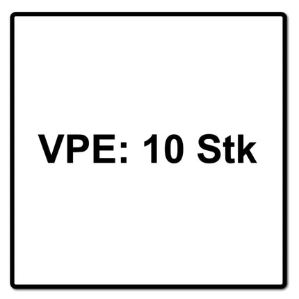 Mirka Abranet Max Flap Disc T29 125 mm 22 mm ALOX 40 ( 10x 8896700140 ) Fächerscheibe für Aluminium, Verbundstoffe, Lack - Toolbrothers