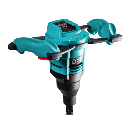 Collomix Xo 10 NC Akku Handrührwerk 18 V 40 l + WK 120 HF Rührer 120 mm + 1x Akku 5,5 Ah + Ladegerät