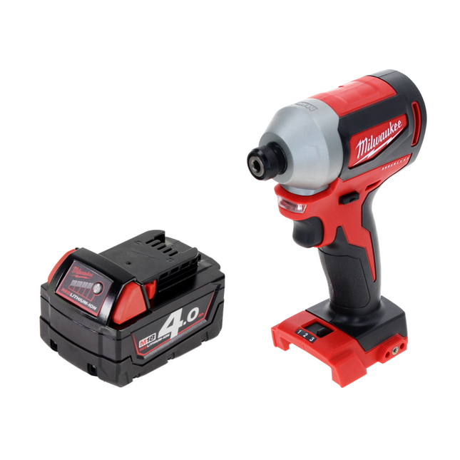 Avvitatore a impulsi a batteria Milwaukee M18 BLID2-401 18 V 180 Nm 1/4" brushless + 1x batteria ricaricabile 4,0 Ah - senza caricabatterie