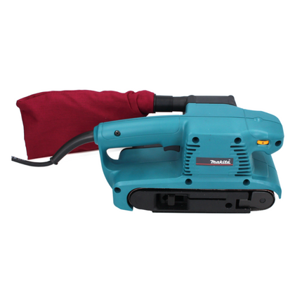 Makita 9911 J Levigatrice a nastro 650 Watt 76 mm + Valigetta Makpac