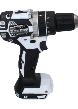 Makita DHP 484 F1 W Taladro percutor inalámbrico 18 V 54 Nm sin escobillas blanco + 1x batería 3,0 Ah - sin cargador