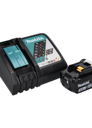 Makita DHP 484 RF1 W akumulatorowa wiertarko-wkrętarka udarowa 18 V 54 Nm bezszczotkowa biała + 1x akumulator 3,0 Ah + ładowarka