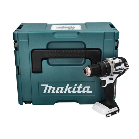 Makita DHP 484 ZJ W Akku Schlagbohrschrauber 18 V 54 Nm Brushless Weiß + Makpac - ohne Akku, ohne Ladegerät