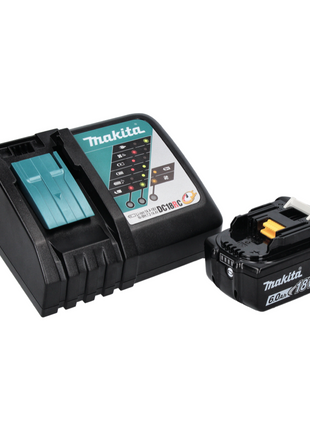 Makita DHP 484 RG1J W Akku Schlagbohrschrauber 18 V 54 Nm Brushless Weiß + 1x Akku 6,0 Ah + Ladegerät + Makpac