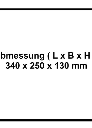 Festool ISOT-FT1 Isoliertasche ( 576978 ) 11 l 340 x 250 x 130 mm für Systainer M 187 - Toolbrothers