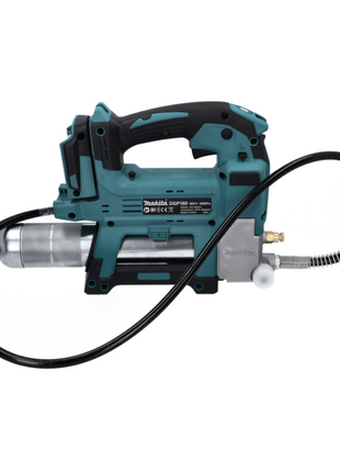 Makita DGP 180 RF Pistolet graisseur sans fil 18 V 690 bar + 2x Batteries 3,0 Ah + Chargeur