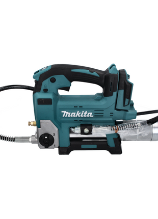 Makita DGP 180 RM1 Akku Fettpresse 18 V 690 bar + 1x Akku 4,0 Ah + Ladegerät