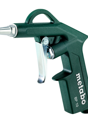 Metabo LPZ 4 Set Druckluft Werkzeugset ( 601585000 ) Blaspistole + Reifenfüllmessgerät + Farbspritzpistole + Spiralschlauch