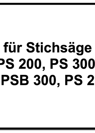 Festool FS-PS/PSB 300 Führungsanschlag ( 490031 ) + Führungsschiene 1400 mm ( 491498 ) für Stichsäge PS 200, PS 300, PSB 300, PS 2 - Toolbrothers