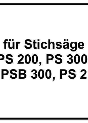 Festool FS-PS/PSB 300 Führungsanschlag ( 490031 ) + Führungsschiene 800 mm ( 491499 ) für Stichsäge PS 200, PS 300, PSB 300, PS 2 - Toolbrothers