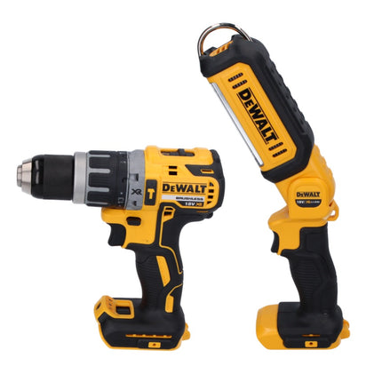 DeWalt DCD 796 P1 TX Trapano avvitatore a percussione a batteria 18V 70 Nm in valigetta TX + 1x Batteria 5,0 Ah + Caricabatterie + Torcia