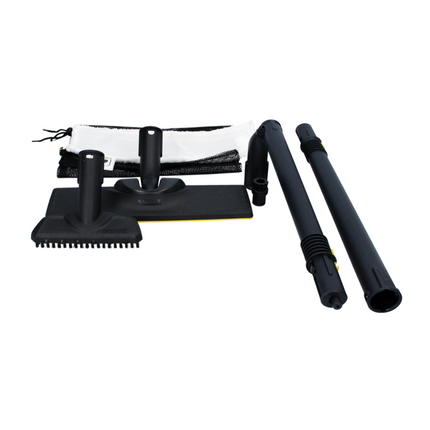 Kärcher SC 2 Deluxe Easyfix Dampfreiniger 1500 W ( 1.512-050.0 ) + Handbürste  + Rundbürste + Punktstrahlbürste + 2x Verlängerungsrohr + Bodentuch + Überzug für Handdüse