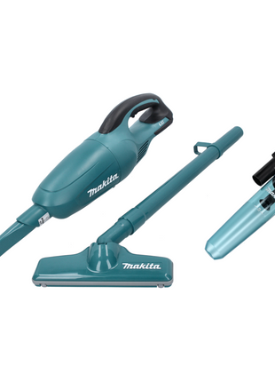 Aspirador inalámbrico Makita DCL 180 Z 18 V verde + 1x accesorio separador ciclónico - sin batería, sin cargador