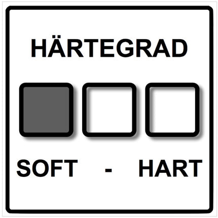 Makita Platorello morbido per lucidatrici / smerigliatrici 150 mm M8 ( 196684-1 ) - 4 pz.