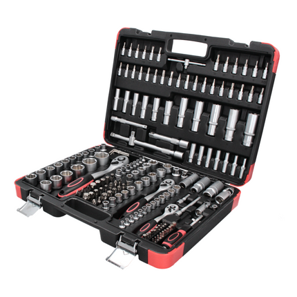 BGS technic Set di chiavi a bussola 172 pz. ( 2283 ) Azionamento 6,3 mm ( 1/4" ) 10 mm ( 3/8" ) 12,5 mm ( 1/2" )