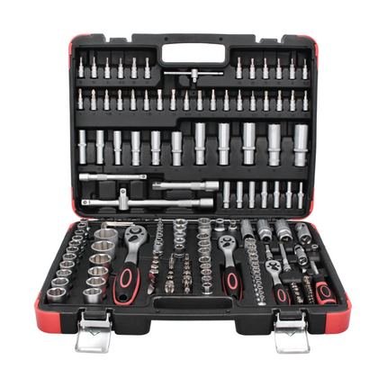 BGS technic Set di chiavi a bussola 172 pz. ( 2283 ) Azionamento 6,3 mm ( 1/4" ) 10 mm ( 3/8" ) 12,5 mm ( 1/2" )