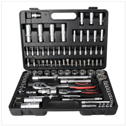 BGS technic Set di chiavi a bussola 6,3 mm 1/4" + 12,5 mm 1/2", 94 pz. ( 2296 )