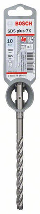 Bosch Punta per foratura 7X SDS-plus 10x100x165mm Carburo ( 2608576140 ) - certificato PGM