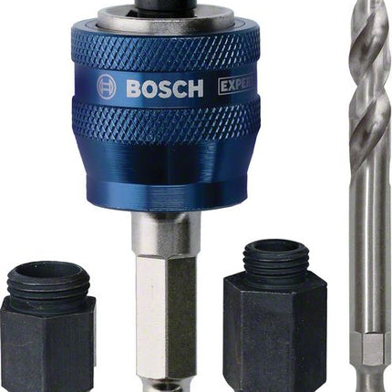Bosch Power Change Plus Starter Kit 7,15 x 85 mm HSS-G Bohrer Sechskantaufnahme ( 2608599010 ) Multimaterial Carbide