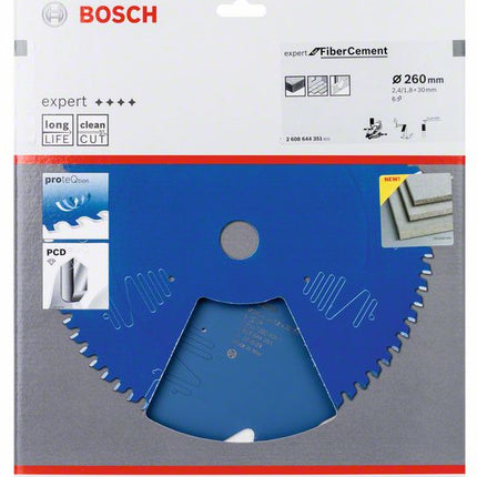 Bosch Professional Expert for Fiber Cement Kreissägeblatt 260 x 30 x 2,4 mm 6 Zähne ( 2608644351 ) - Toolbrothers
