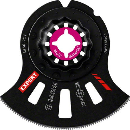 Bosch EXPERT Multi Material ACZ 105 ET Lama a segmenti Starlock 105 mm - 5 pz. ( 2608664207 ) Carburo