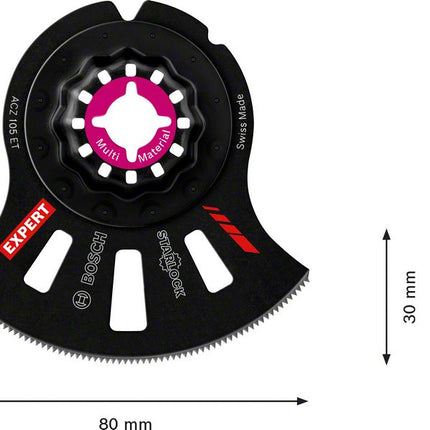Bosch EXPERT Multi Material ACZ 105 ET Segmentsägeblatt Starlock 105 mm 1 Stk. ( 2608664208 ) Carbide