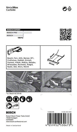 Bosch EXPERT AIZ 32 AIT Tauchsägeblatt Starlock 32 x 40 mm 5 Stk. ( 2608900015 ) für Metall Carbide MetalMax - Nachfolger von 2608662033