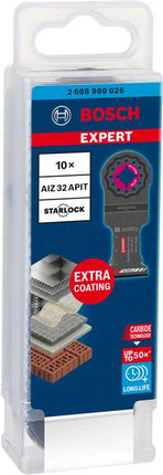 Bosch EXPERT MultiMax AIZ 32 APIT Lama per sega ad affondamento Starlock 32 x 40 mm - 10 pz. ( 2608900026 ) Carbide Multi