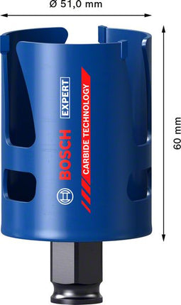 Bosch EXPERT Sega a tazza Construction Material 51 x 60 mm ( 2608900463 ) - Successore del 2608580740